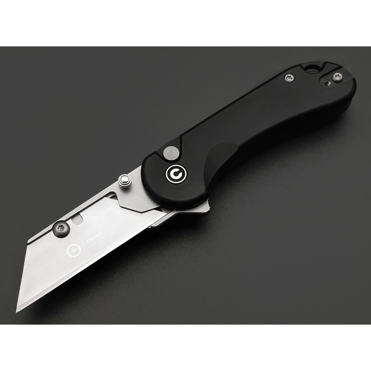 Civivi нож складной Elementum Utility 3 Blades C23039B-1 сталь 6Cr13, рукоять Aluminum black