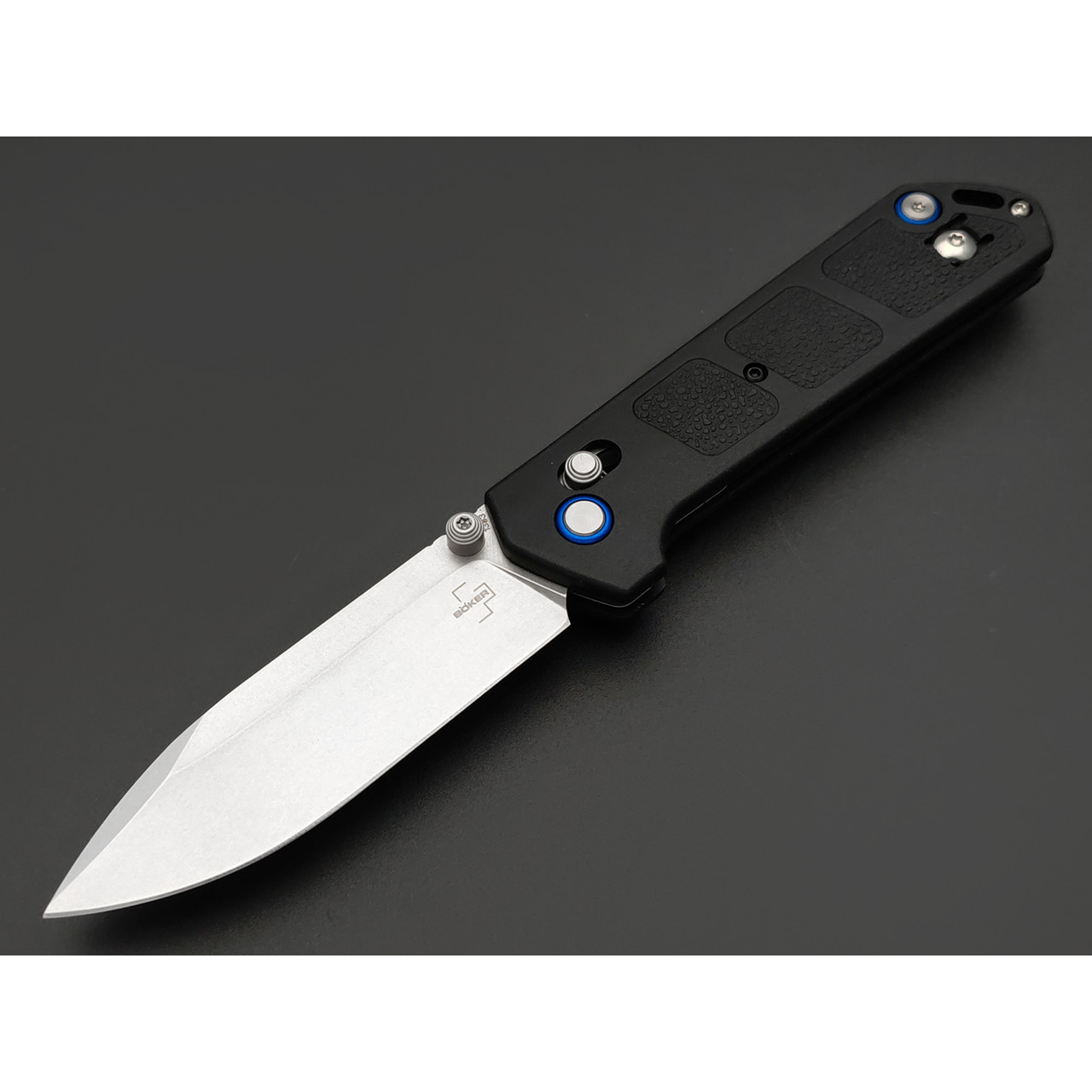 Boker Plus нож складной Kihon DC 2.0 01BP0009 сталь D2 стоунвош, рукоять GFN black