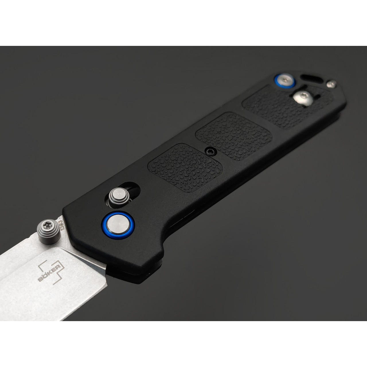 Boker Plus нож складной Kihon DC 2.0 01BP0009 сталь D2 стоунвош, рукоять GFN black