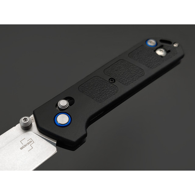 Boker Plus нож складной Kihon DC 2.0 01BP0009 сталь D2 стоунвош, рукоять GFN black
