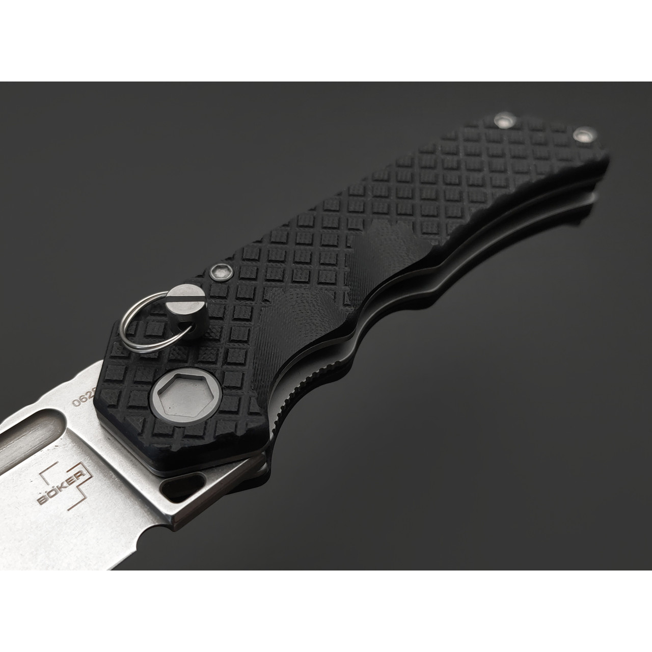 Boker Plus нож складной Hermod Folder 01BO914 сталь D2 стоунвош, рукоять G10 black