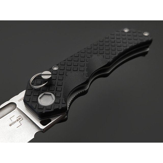 Boker Plus нож складной Hermod Folder 01BO914 сталь D2 стоунвош, рукоять G10 black
