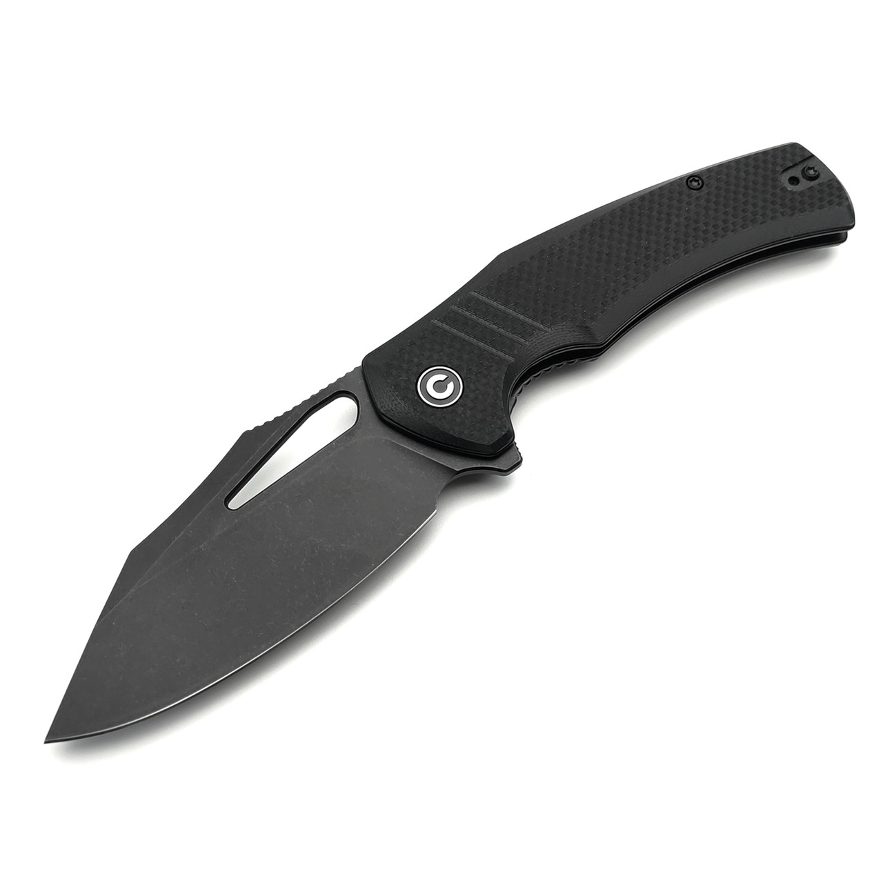 Civivi нож складной BullTusk C23017-1 сталь 14C28N блэквош, рукоять G10 black