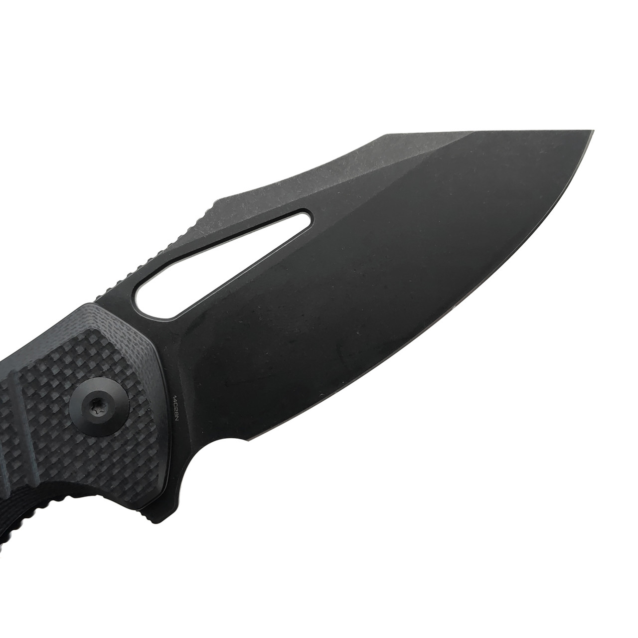 Civivi нож складной BullTusk C23017-1 сталь 14C28N блэквош, рукоять G10 black