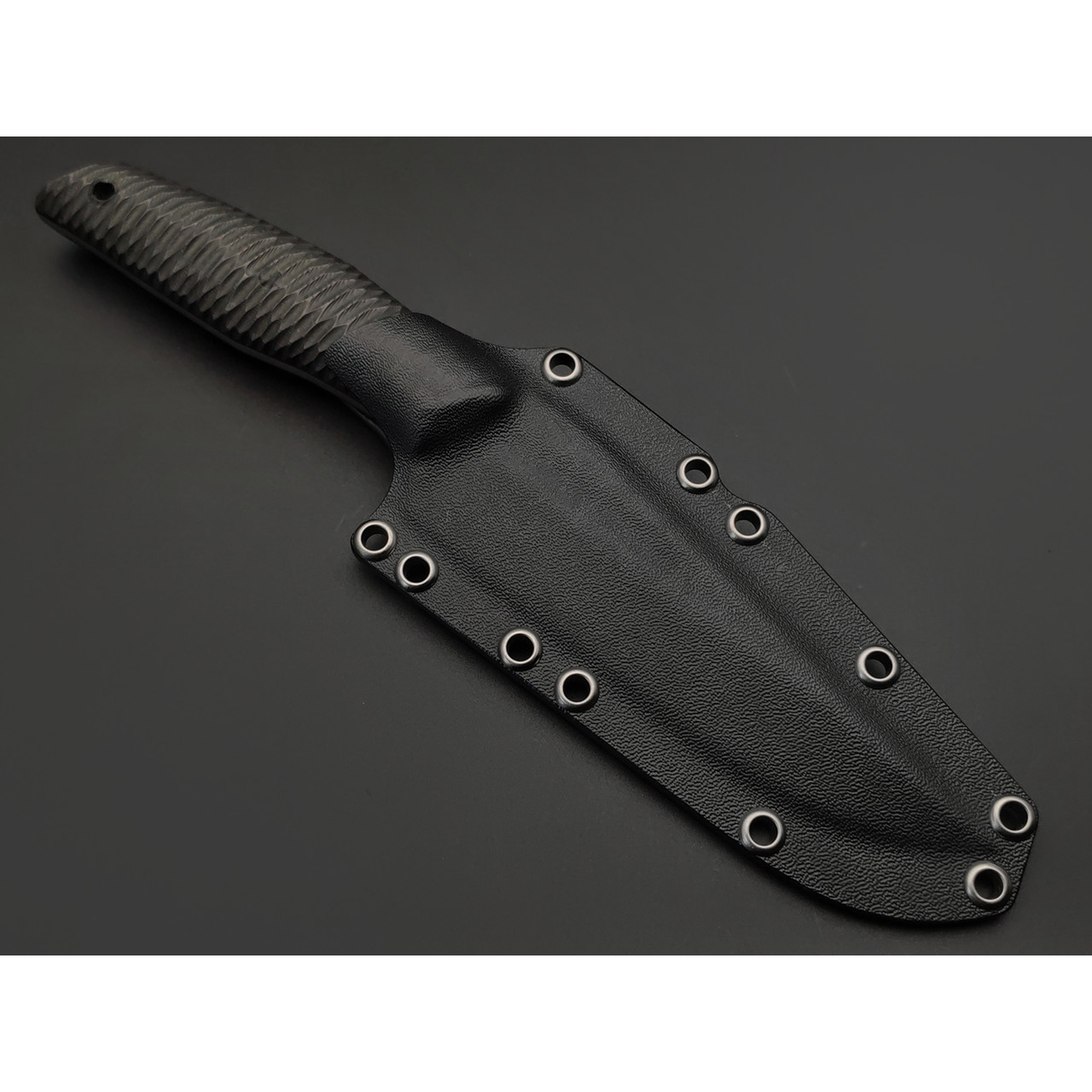 Богдан Гоготов нож NBG-89 сталь ZDI 1016, рукоять Carbon fiber