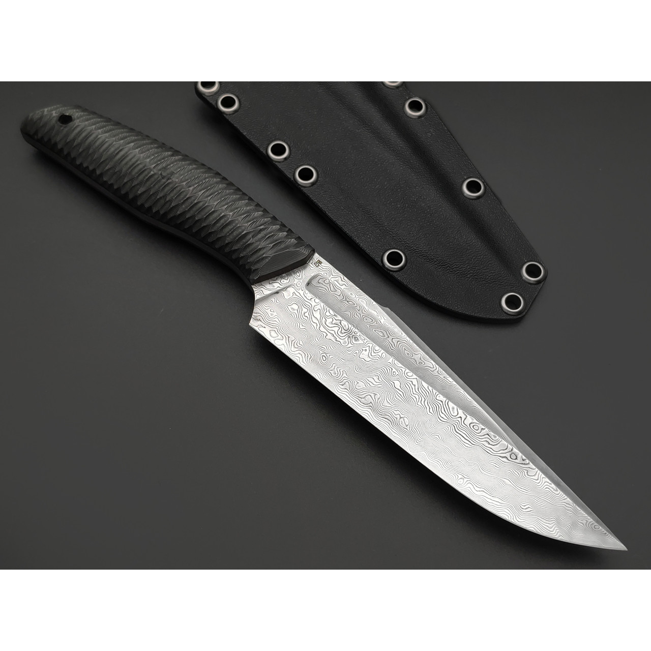 Богдан Гоготов нож NBG-89 сталь ZDI 1016, рукоять Carbon fiber