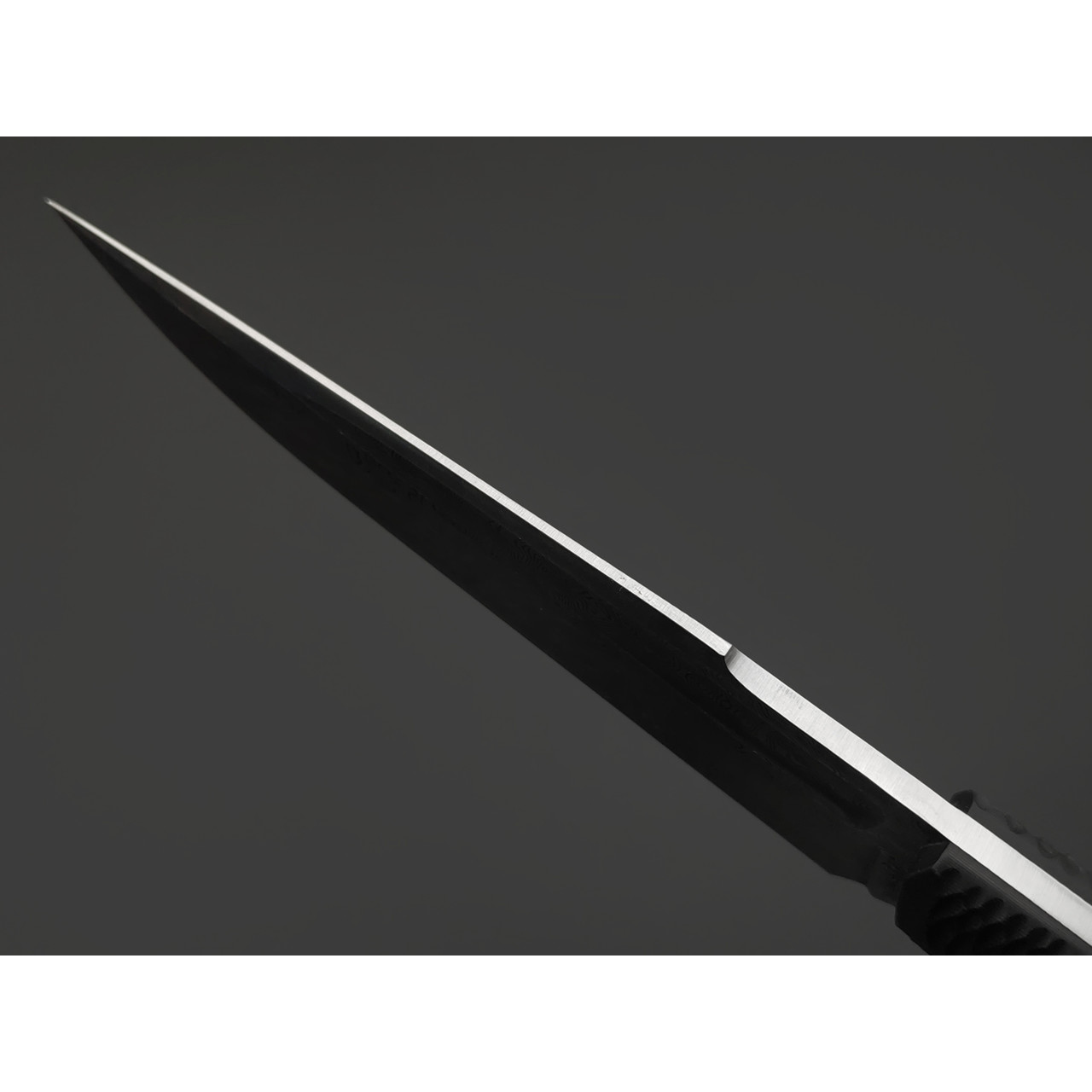 Богдан Гоготов нож NBG-89 сталь ZDI 1016, рукоять Carbon fiber