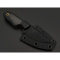 Товарищество Завьялова нож Шейный-Б сталь Aus-10, рукоять G10 black & red Товарищество Завьялова нож Шейный-Б сталь Aus-10, рукоять G10 black & red