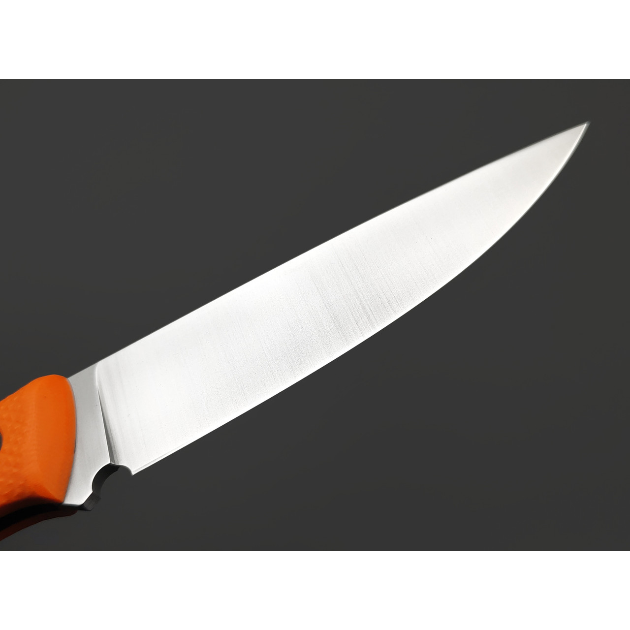 Град Горький нож Оса сталь CPR satin, рукоять G10 orange & black