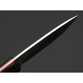 Град Горький нож Маус сталь Aus-10Co satin, рукоять G10 black & red