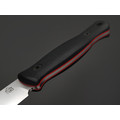 Град Горький нож Маус сталь Aus-10Co satin, рукоять G10 black & red