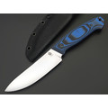 Град Горький нож Охотник сталь VG-10 satin, спуски конвекс, рукоять G10 black & blue Град Горький нож Охотник сталь VG-10 satin, спуски конвекс, рукоять G10 black & blue