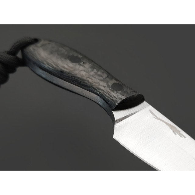 Волчий Век нож Мини МасичЬка Custom сталь Magnacut WA satin, рукоять Carbon fiber