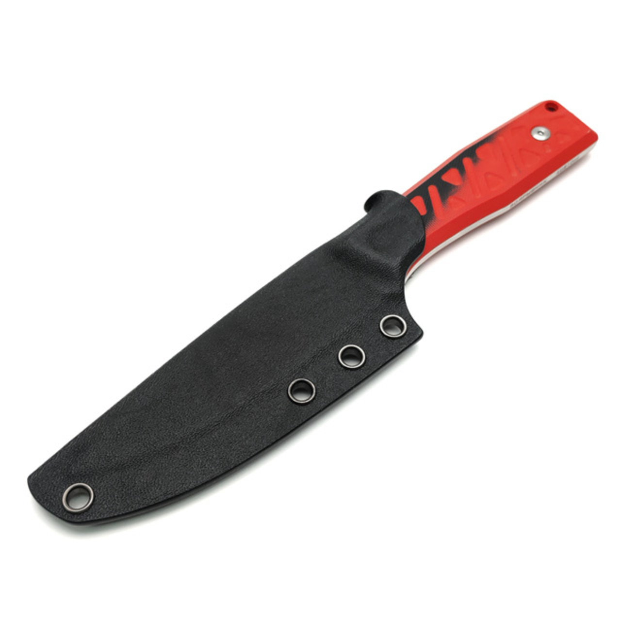 BRK нож Боярышник First Run сталь Aus-10Co травление, рукоять G10 red & black