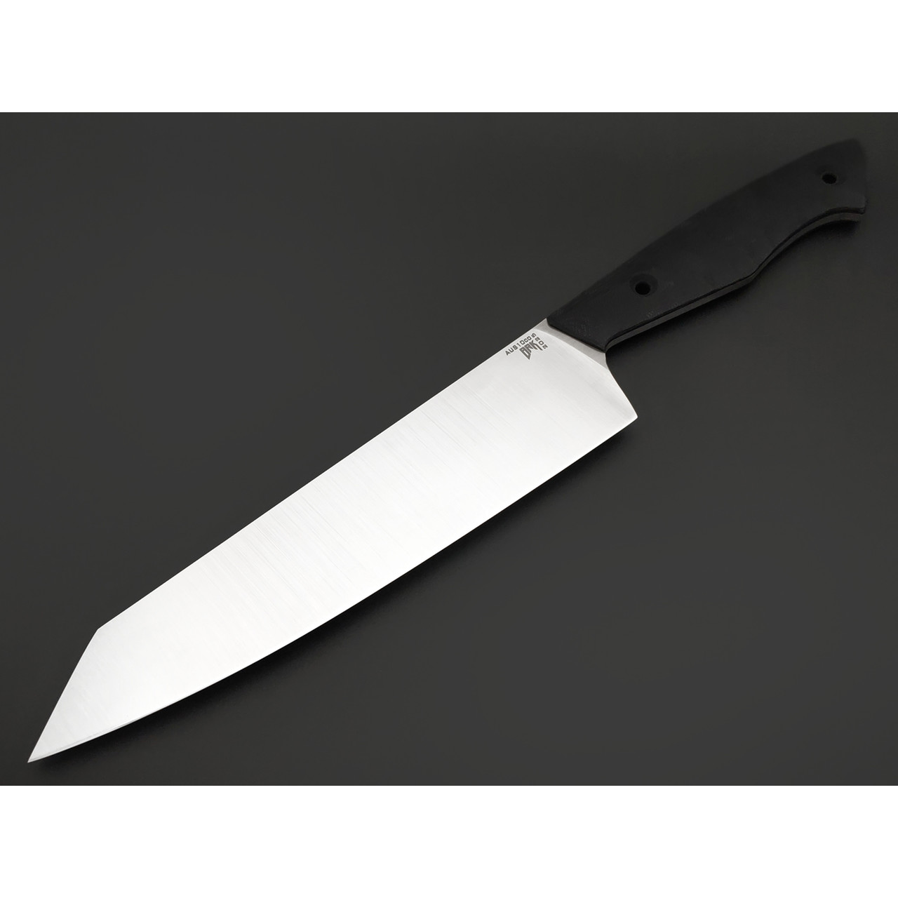 BRK нож кухонный Kiritsuke сталь Aus-10Co satin, рукоять G10 black