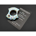 Exodus.EDC кнак "Donut" латунь, эмаль голубая Exodus.EDC кнак "Donut" латунь, эмаль голубая