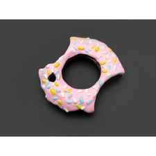 Exodus.EDC кнак "Donut" латунь, эмаль розовая
