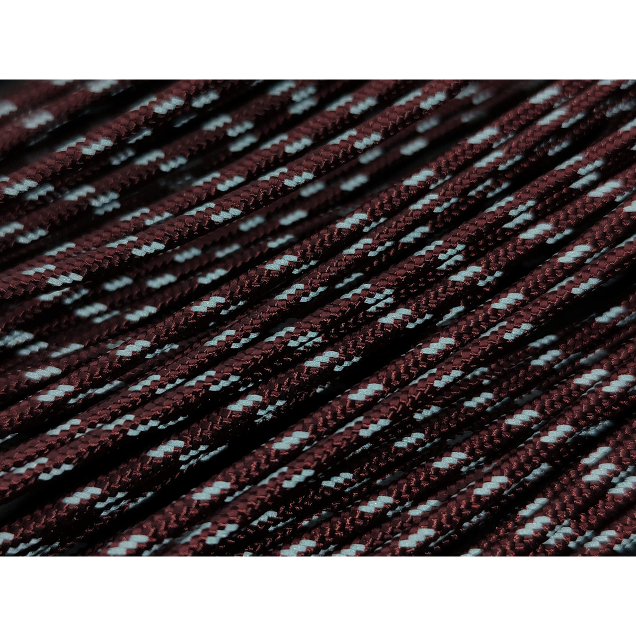 CORD Mini Paracord 275 Светоотражающий Reflective Bordo