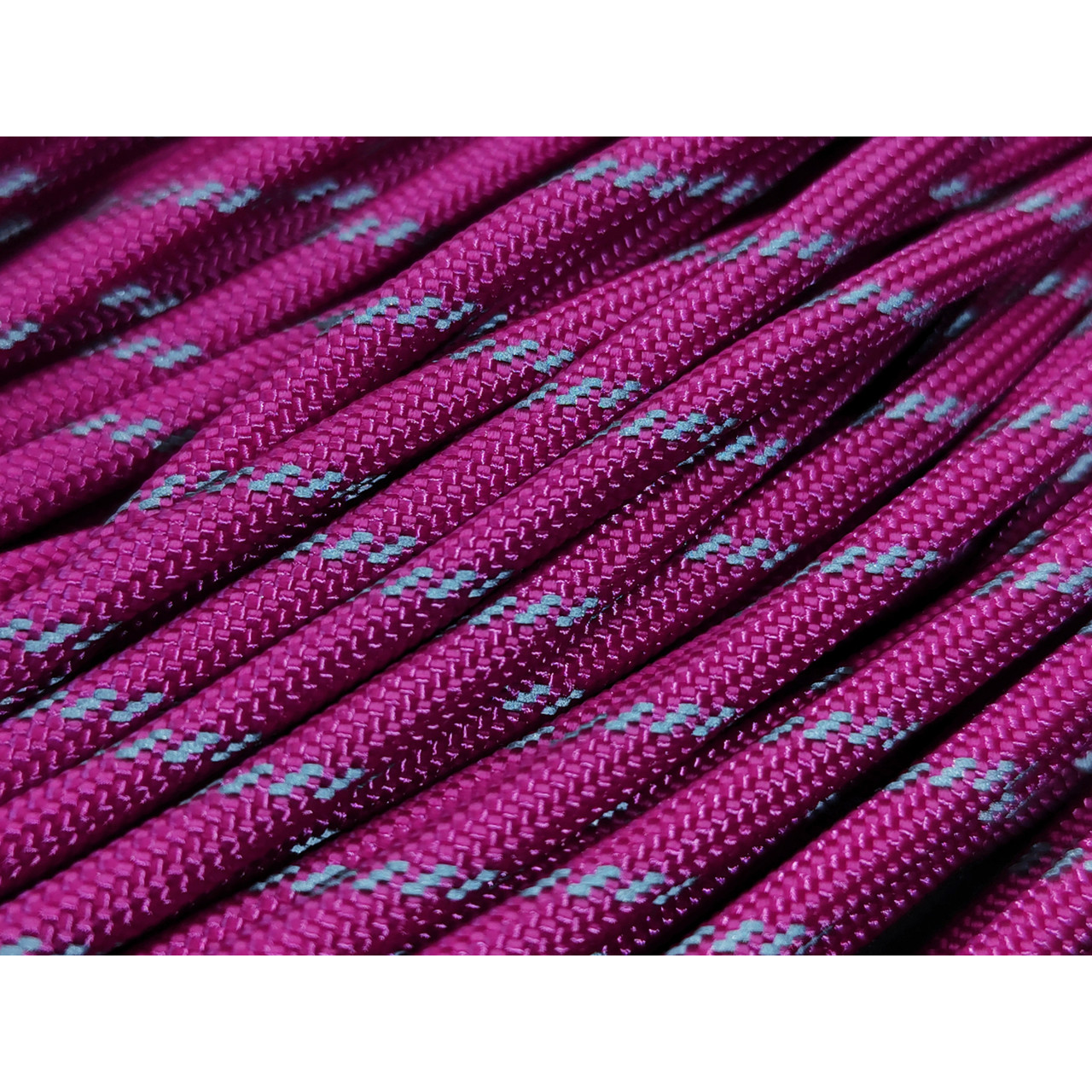CORD Paracord 550 Светоотражающий Reflective Flamingo
