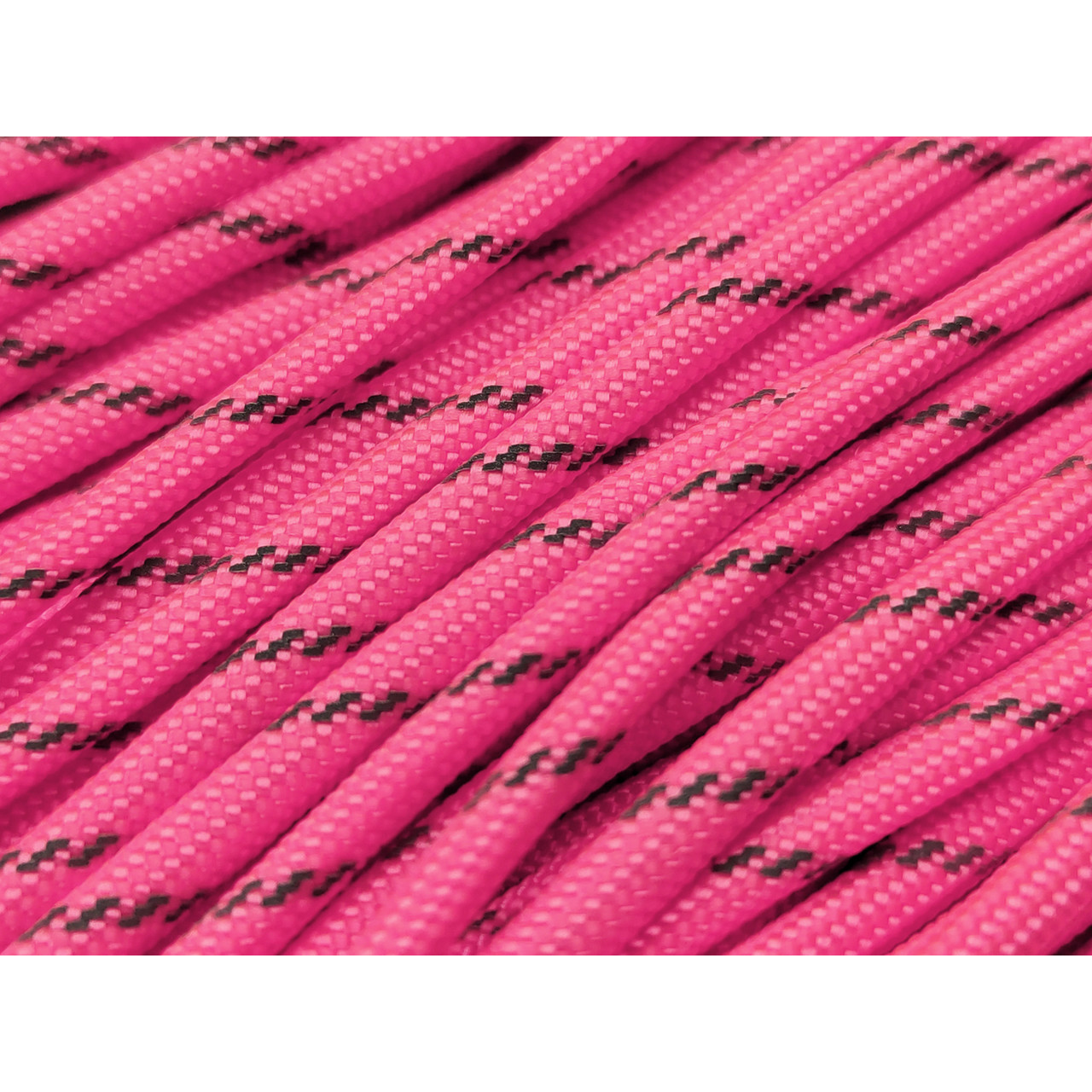 CORD Paracord 550 Светоотражающий Reflective Neon Pink