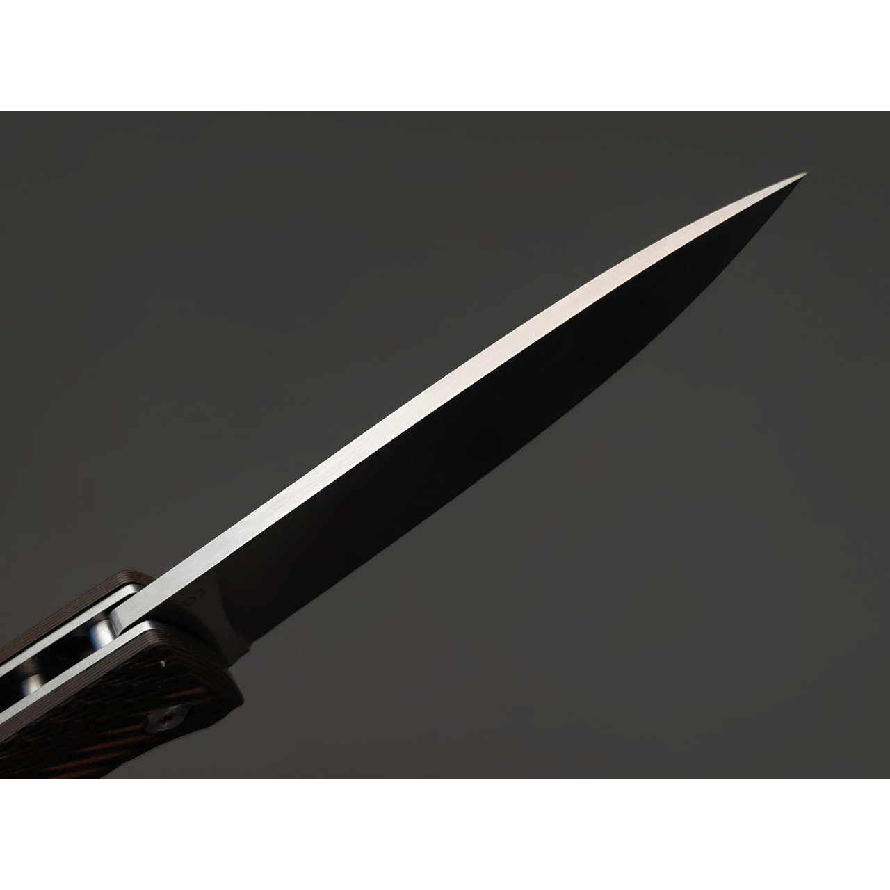 Reptilian складной нож Квест-01 сталь D2 satin, рукоять G10 black & brown