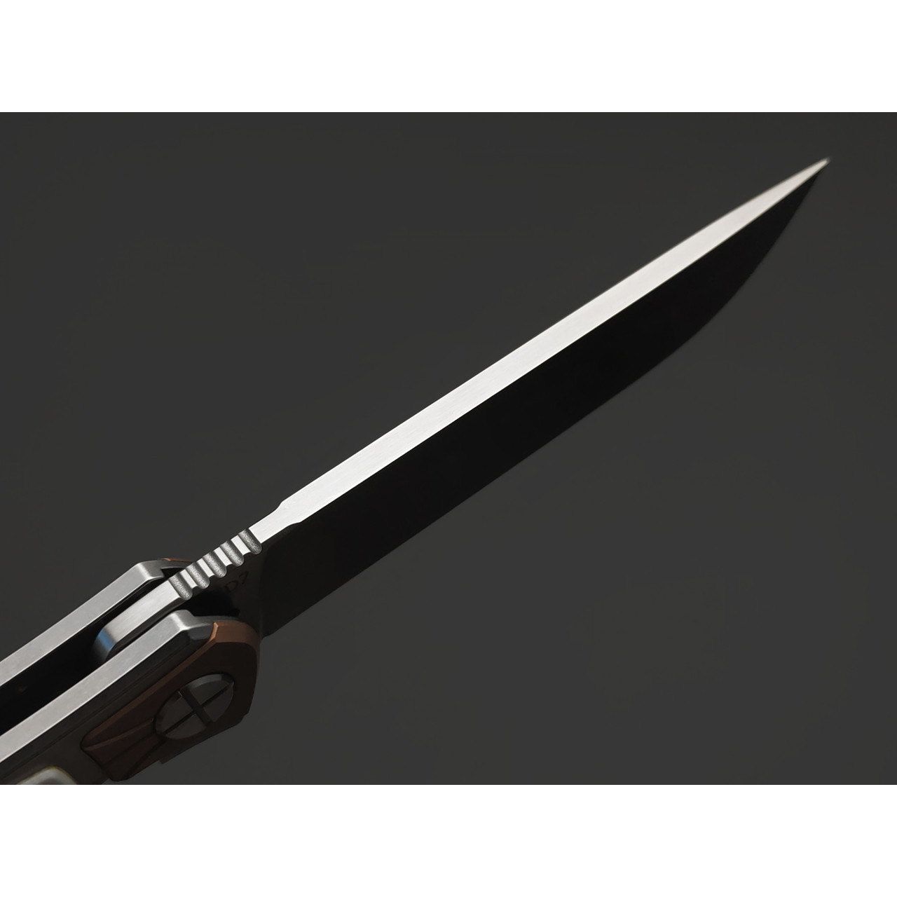 Reptilian складной нож Кот-01 сталь D2 satin, рукоять G10 white, steel