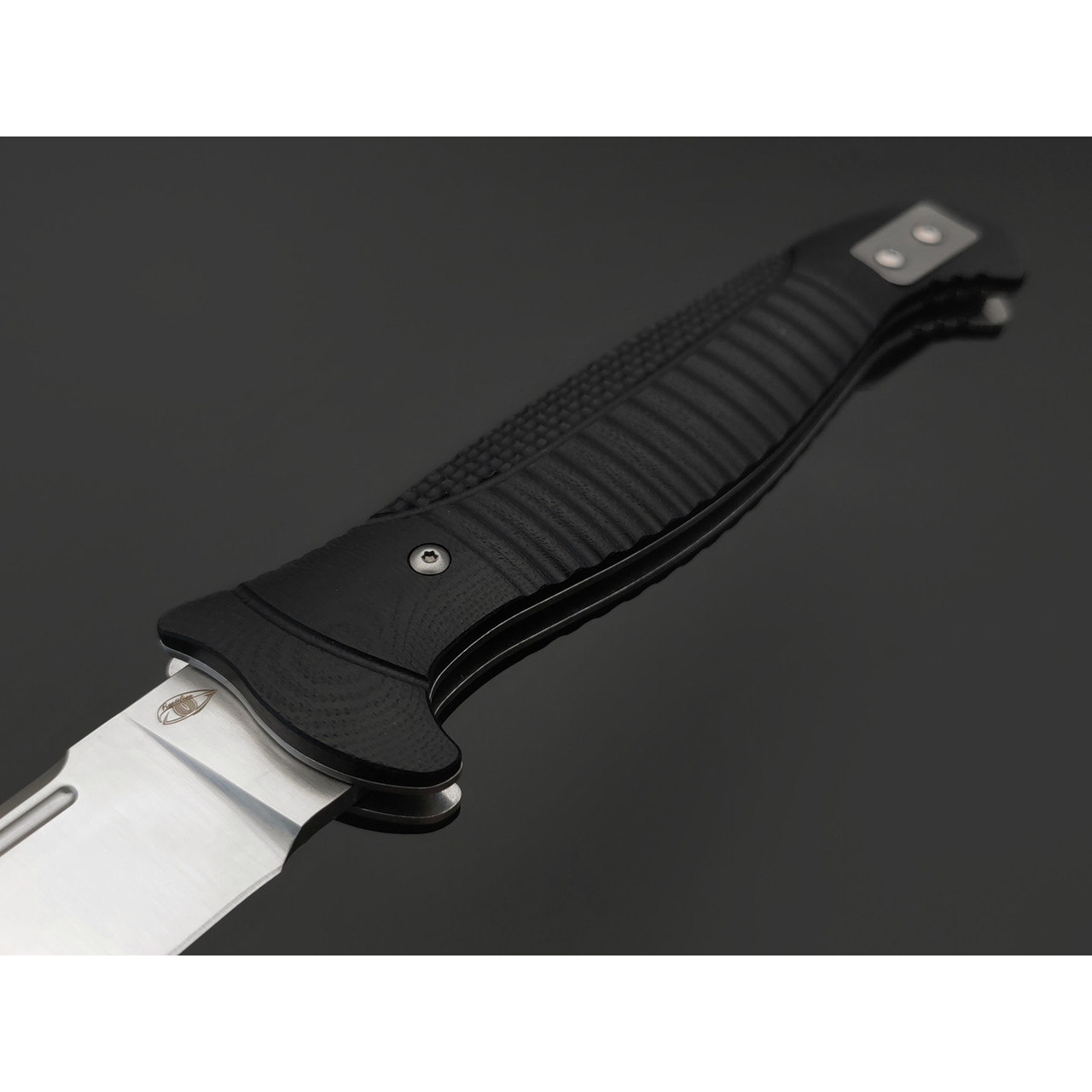 Reptilian складной нож Финка-01 сталь D2 satin, рукоять G10 black