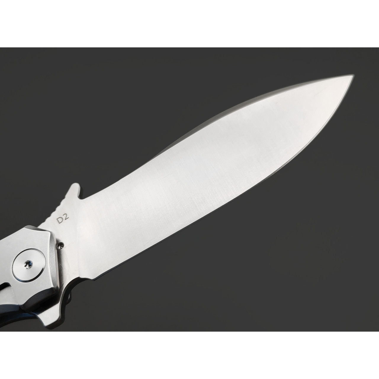 Reptilian складной нож Руна-03-1 сталь D2 satin, рукоять Carbon fiber red, steel