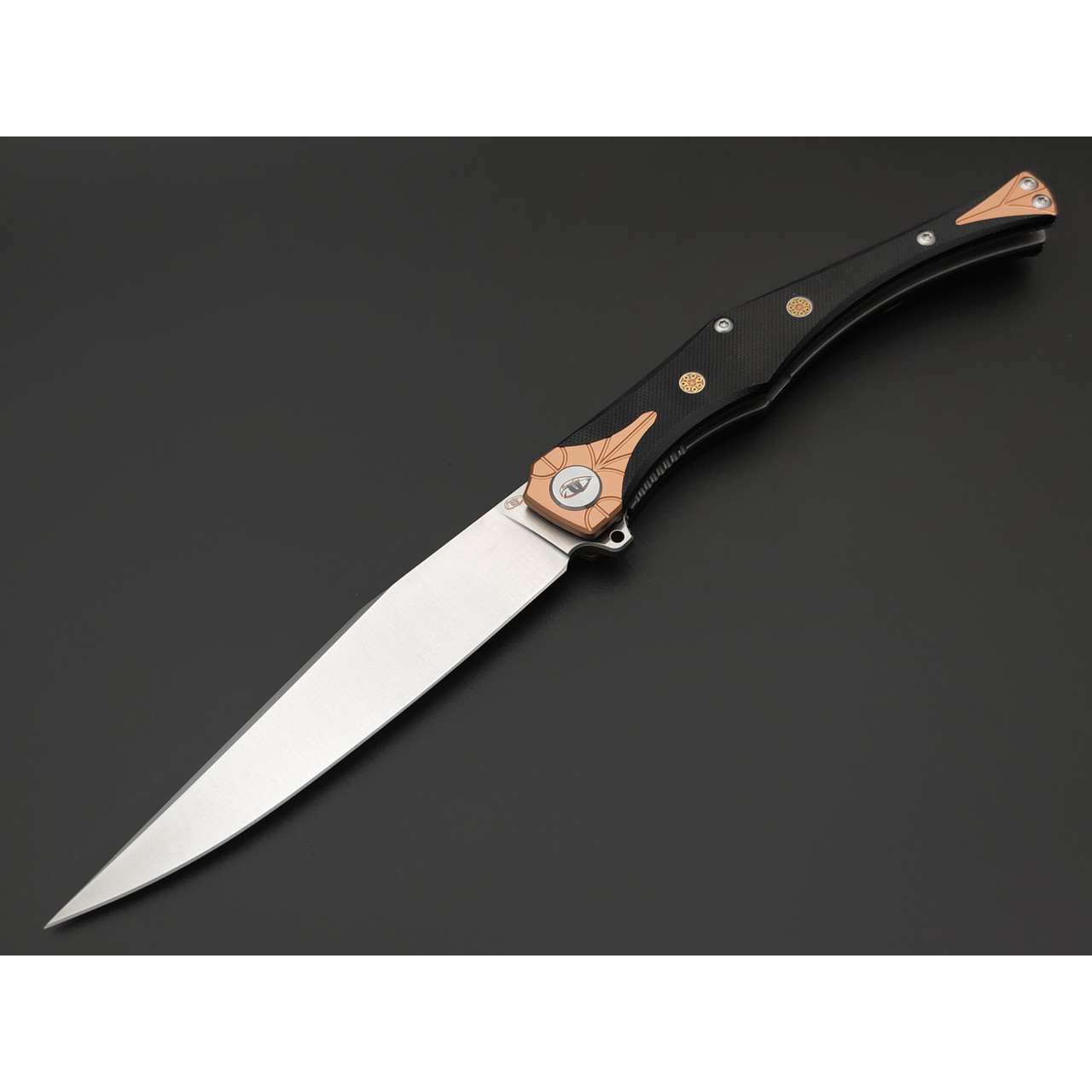 Reptilian складной нож Идальго-02 сталь VG10 satin, рукоять G10 black