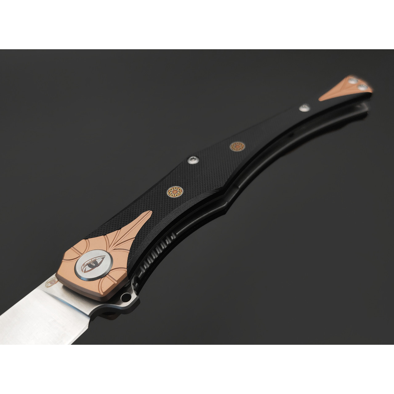 Reptilian складной нож Идальго-02 сталь VG10 satin, рукоять G10 black