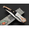 Reptilian складной нож Идальго-01 сталь VG10 satin, рукоять G10 white & black
