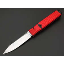 Reptilian складной нож Шик-02 сталь VG10 satin, рукоять Aluminum red