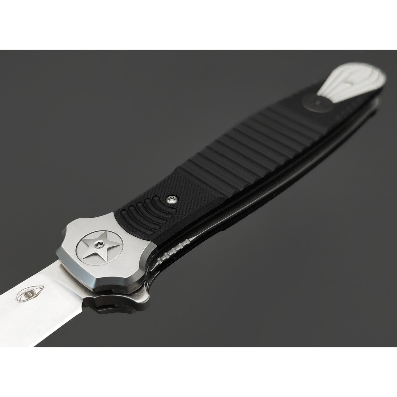 Reptilian складной нож ВДВ сталь D2 satin, рукоять G10 black