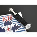 Reptilian складной нож ВДВ сталь D2 satin, рукоять G10 black