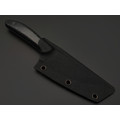 T-Knife нож Canadian Kitchen сталь Aus-10 satin, спуски конвекс, рукоять Corian black quartz T-Knife нож Canadian Kitchen сталь Aus-10 satin, спуски конвекс, рукоять Corian black quartz