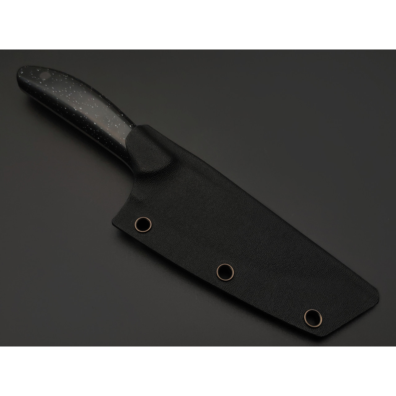 T-Knife нож Canadian Kitchen сталь Aus-10 satin, спуски конвекс, рукоять Corian black quartz