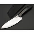 T-Knife нож Canadian Kitchen сталь Aus-10 satin, спуски конвекс, рукоять Corian black quartz T-Knife нож Canadian Kitchen сталь Aus-10 satin, спуски конвекс, рукоять Corian black quartz
