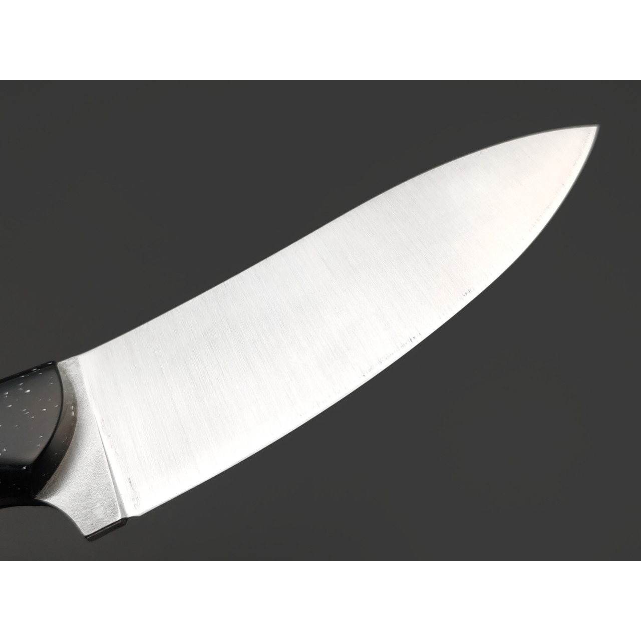T-Knife нож Canadian Kitchen сталь Aus-10 satin, спуски конвекс, рукоять Corian black quartz
