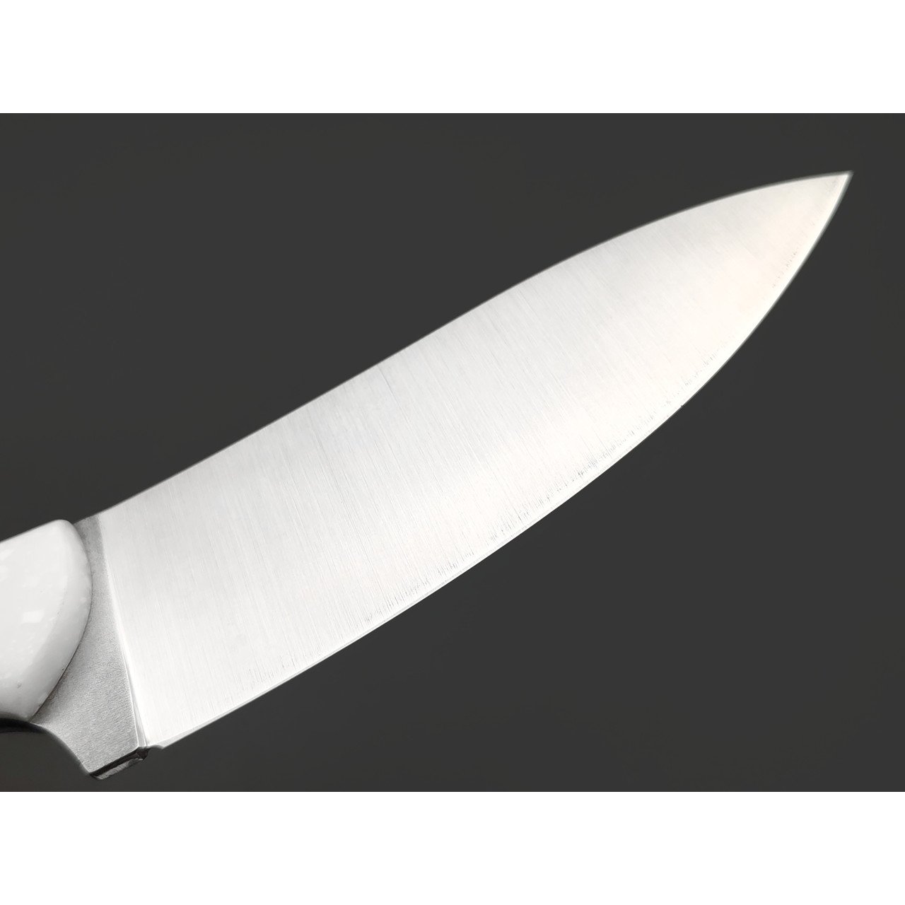 T-Knife нож Canadian Kitchen сталь Aus-10 satin, спуски конвекс, рукоять Corian white