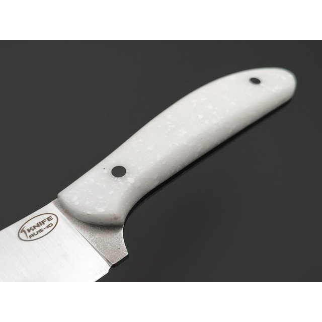 T-Knife нож Canadian Kitchen сталь Aus-10 satin, спуски конвекс, рукоять Corian white