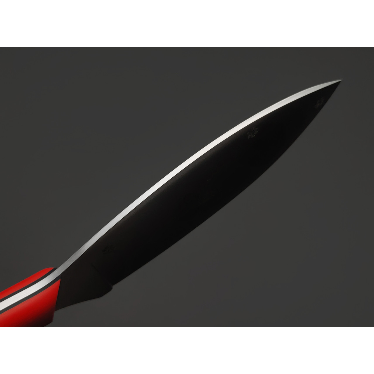 Золотое Сечение нож Загадочная Лагерта - Котики сталь Aus-10Co satin, спуски конвекс, рукоять G10 red & black