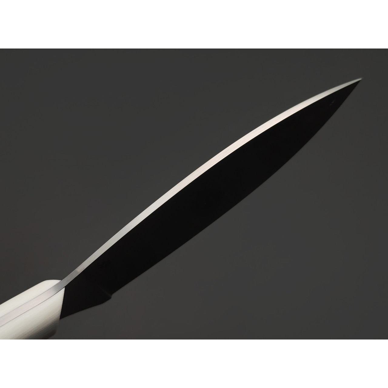Золотое Сечение нож Загадочная Лагерта - Котики сталь Aus-10Co satin, рукоять G10 white, латунь