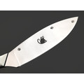 Золотое Сечение нож Загадочная Лагерта - Котики сталь Aus-10Co satin, рукоять G10 white & black Золотое Сечение нож Загадочная Лагерта - Котики сталь Aus-10Co satin, рукоять G10 white & black
