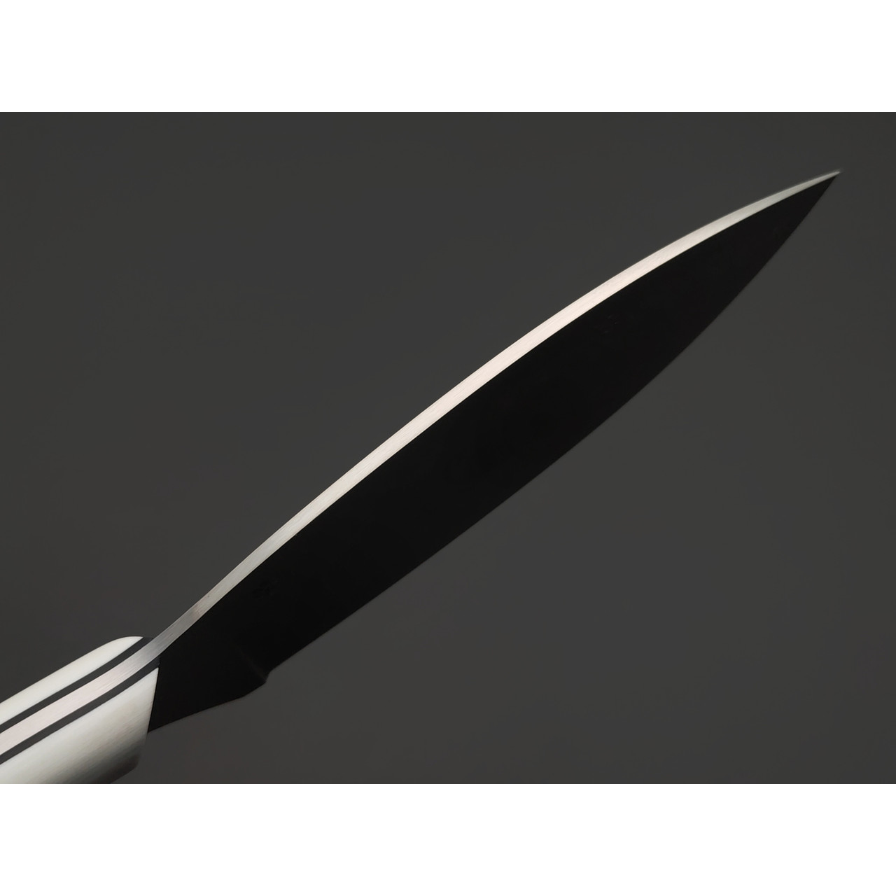 Золотое Сечение нож Загадочная Лагерта - Котики сталь Aus-10Co satin, рукоять G10 white & black