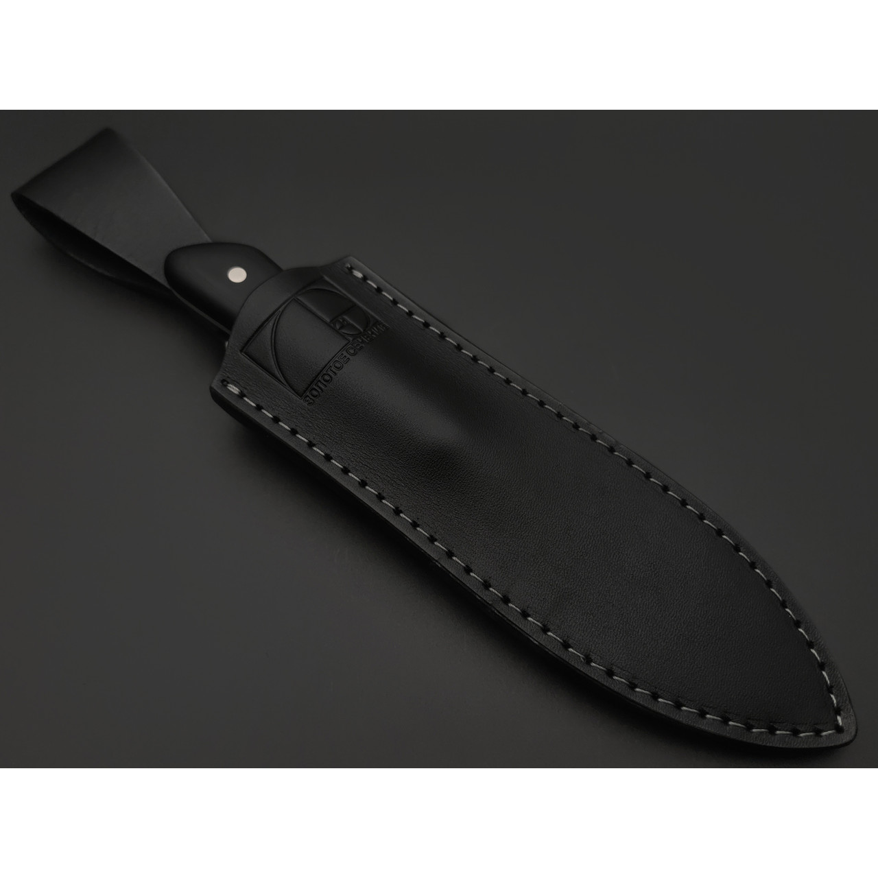 Золотое Сечение нож Перчик сталь VG-10 satin, спуски конвекс, рукоять G10 black, сталь