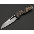 Нож Microtech MSI Ram-Lok 210T-10APPMTRC сталь M390MK apocalyptic стоунвош, рукоять Polymer tiger camo