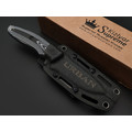 Kizlyar Supreme туристический нож Urban сталь Aus-8 стоунвош, рукоять G10 black & white, ножны Kydex Kizlyar Supreme туристический нож Urban сталь Aus-8 стоунвош, рукоять G10 black & white, ножны Kydex