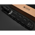 Kizlyar Supreme тактический нож Survivalist X сталь D2 стоунвош, рукоять Aluminum black, ножны Molle