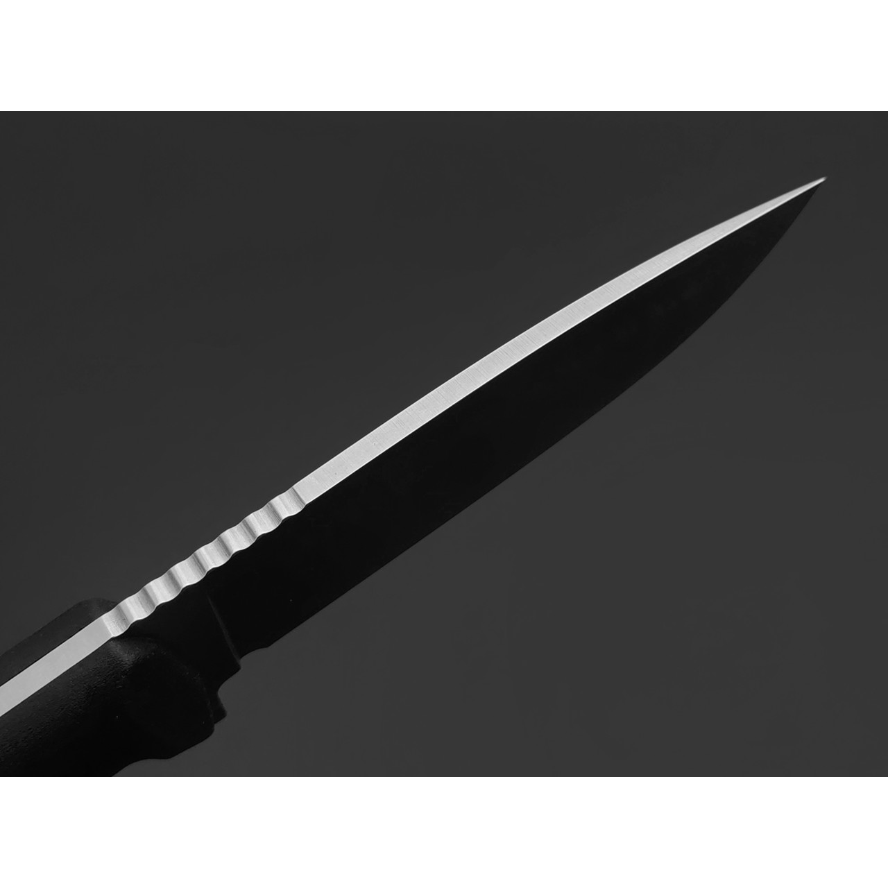 Kizlyar Supreme тактический нож Sturm сталь Aus-8 стоунвош, рукоять Kraton black, ножны Polyamide