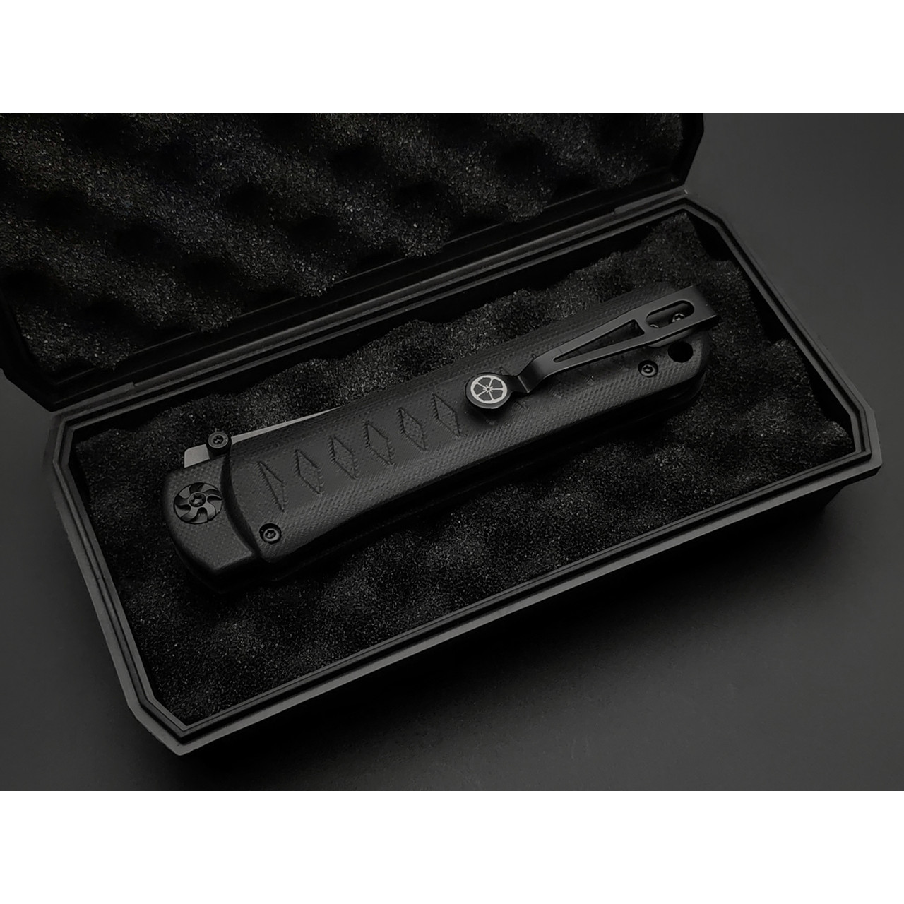 Kizlyar Supreme складной нож Whisper сталь D2 TacWash, рукоять G10 black